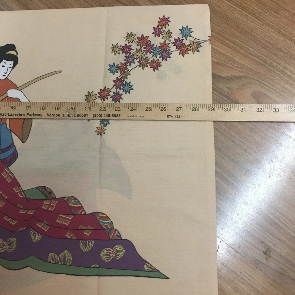 Vintage Japanese Wedding Couple King Pillow Cases Reverse Double Sided 29